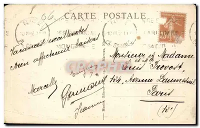 Grasse — Ogólny widok (strona wschodnia) — Manié, wydawca, nr 26 — Rewers