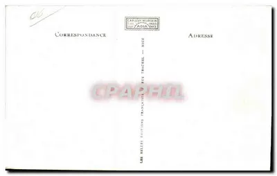 Grasse — Vista geral sobre as Carornes — CAP — Verso