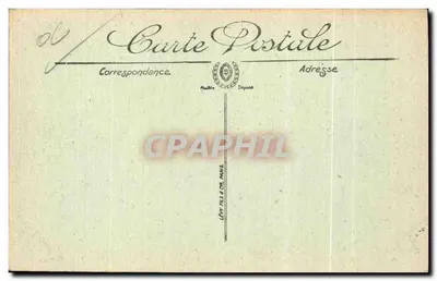 Grasse — Widok na dzielnicę Saint-François — Selecta — Rewers