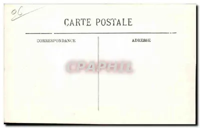 CANNES — Port i Mont-Chevalier — widok z Casinu Miejskiego — Lt — Rewers