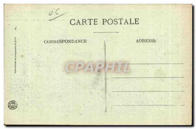 Cannes — As Pombas-Falcares Fiel no Inverno na Promenade de la Croisette — Edição Gietty, n° 559 — Verso