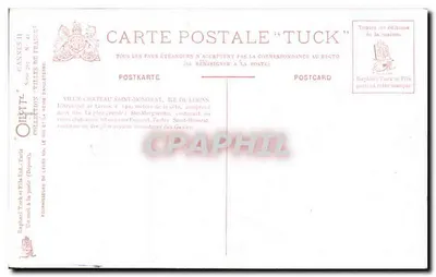 CANNES — STARY ZAMEK ŚWIĘTego HONORATA — WYŚCIE LERINS — Rewers