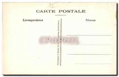 Igreja de Nossa Senhora de Pontoise — Isaac abençoando Jacob (século XVII) — Fototipia A. Bemoit, Neuilly-sur-Seine — Verso