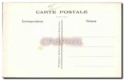 Igreja de Nossa Senhora de Pontoise — A Capela da Virgem Milagrosa — Fototipo A Benoit, 16 rue de Chartres, Neuilly — Verso