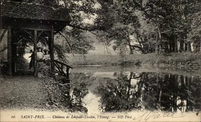 Saint-Prix — Castelo de Léopold-Double, o Lago — ND Phot.