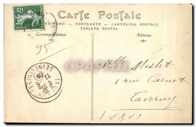 Saint-Prix — Castelo de Léopold-Double, o Lago — ND Phot. — Verso