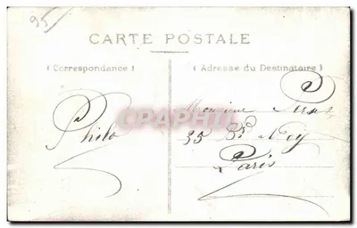 Enghien-les-Bains — Mały Jezioro — Caillaut, tabak, Abeille — Rewers