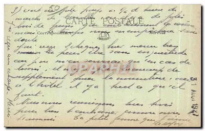 Saint-Jean-le-Thomas — La Falaise et les Rochers — J. Puel, fot. Mont-Saint-Michel — Rewers