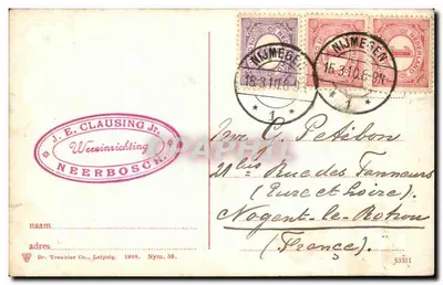 Nijmegen — Berg en Dalsche weg — Dr. Trenkler Co., Leipzig 1905, Nym. 58 — Rewers