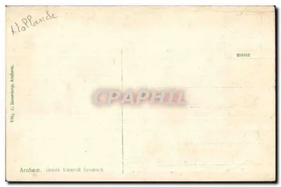 Cachoeira de Groote Waterval — Arnhem — Vues A. Beukenhof, Arnhem — Verso