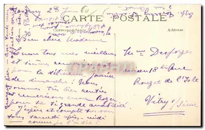 St-LEU (S.&O.) — Velho Castelo de Saint-Leu — habitado pela Rainha Hortense, esposa de Louis-Bonaparte — Verso