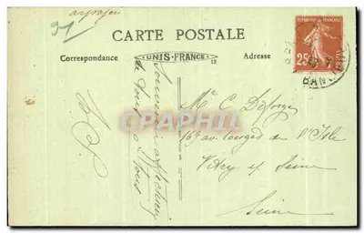 Longpont (S.-et-O.) — Katedra — Zabytek klasztoru benedyktynów — Rewers
