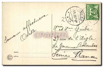 Haarzuilen. Castelo "De Haar" — editor Weeks & Co. — Verso
