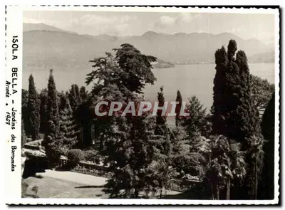 Isola Bella — Jardins dos Borromées — Ano 1957