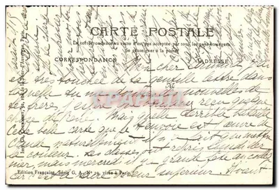 Taniec Sojuszników — W Włoszech — Wydawnictwo Francuskie, seria G.A. N° 29 — Rewers