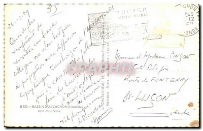 Villa entre os pinheiros — Arcachon — Editora Elcée — Verso