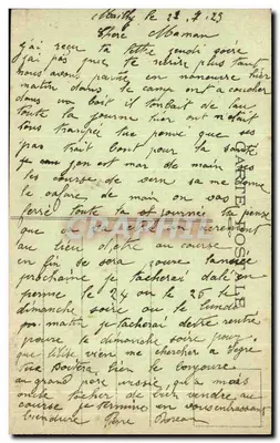 Camp de Mailly — Vista geral — A Nieps, editor — Verso