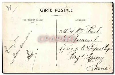 Toulouse — Quai de Tounis, la Dalbade. — Verso