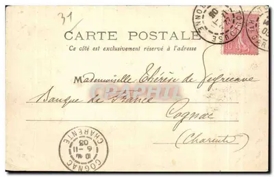 Toulouse — A Garonne — Quai de Tounis — Editor não identificado — Verso