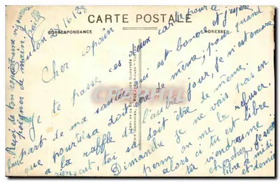 Port Méjean — Vista della Costa Azzurra — Editore: IMP. DE LA LOI, SAINTE-MAURE — Verso
