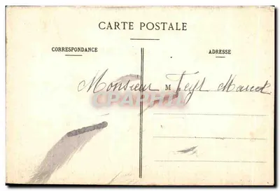 Infanteria — L'Oriestation — E. A. Paris, depositado — Verso