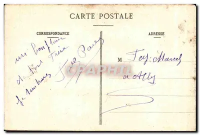 Infantaria — A Primeira Guarda (O General) — E. A. Paris, depositado — Verso