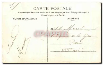 Zamek Royaumont, blisko Asnières-sur-Oise — Wydawnictwo Fototypia J. Frémont, Beaumont-s-Oise — Rewers