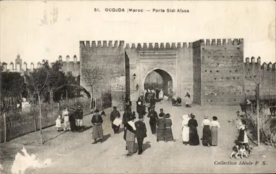 Oudja (Marrocos) — Porta Sidi Aïssa — Coleção Ideal P.S.