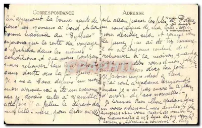 Casablanca — Hotel Excelsior (Delaporte, arch.) — LL. — Verso