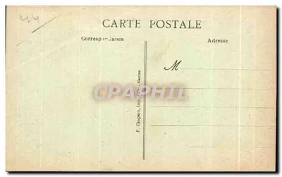 Nantes - Jardin Dобрée - Rue Voltaire — éditeur F. Chapern, n° 433 — Verso