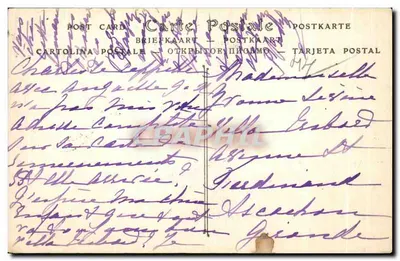 NANTES — Katedra, widok z zamku — Wydawca: 189 — Rewers