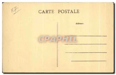 Saint-Junien (Hte-Vienne) — La Glane w kierunku Gué-Giraud — Wyd. Villoutreix — Rewers