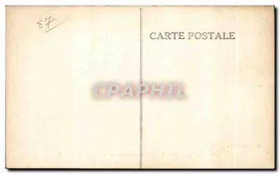 Saint-Junien — Ruínas da abadia de St-Amand cerca de 1825 — Verso