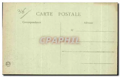 Voizon (Isère) — Katedra św. Bruna i Mail — B. F., PARYŻ — Rewers