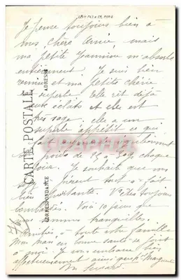 Rouen — Entrada da Rue de la République — LL. — N° 98 — Verso