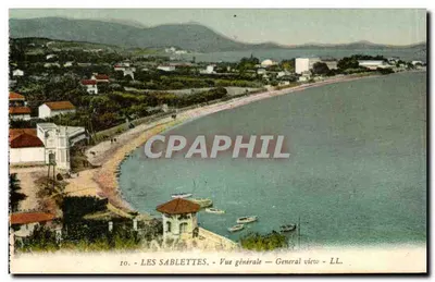 Les Sablettes — Vista geral — LL. — Editor: Lévy e Neurunden Reunidos, Paris