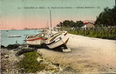 TAMARIS-sur-MER — O Boulevard das Sablettes — LL.