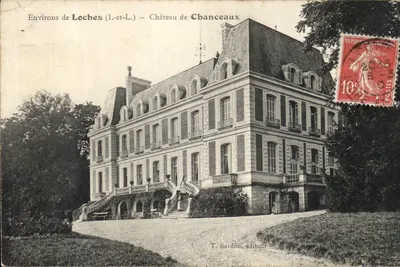 Zamek w Chanceaux — Otoczenie Loches (Loir-et-Cher) — T. Bardou, wydawca