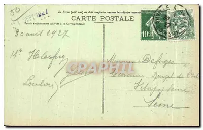 Jullouville - La Chapelle — Wydawnictwo Bazar Paryski, Jullouville — Rewers