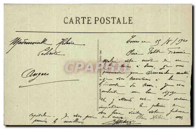 Tours (Loire-et-Cher) — Katedra — Portale — Katedra-Front — A.P. — Rewers