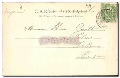 Saumur — Kościół Najświętszej Maryi Panny Ardillières — Fr. Voelcker, Saumur, złożona — Rewers