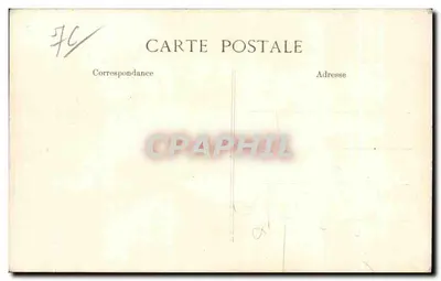 Le Havre — A Dique, um dia de Tempestade — E. D. — Verso