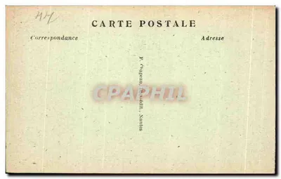 Entrada do Museu de Belas Artes — Nantes — n° 144 — Verso