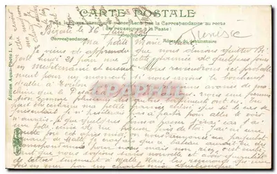 Tunis - Estátua de Jules Ferry — Edição Aqua-Photo L. V. S. — Verso