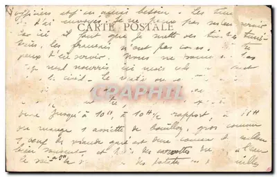 Tunis — Het Theater en het Casino — uitgever S.S. — Achterkant