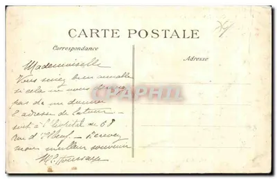 Rouen — Quai de la Bourse e Cours Boieldieu — Editor ELD, n°5 — Verso