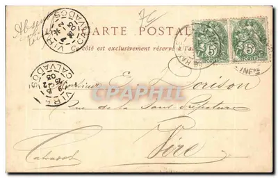 Porto da Comète — Camarões "La Comète" — Editor ND-PEL — Verso