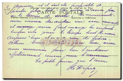 Mortain (Manche) — Tablica orientacyjna T.C.F. — Rewers