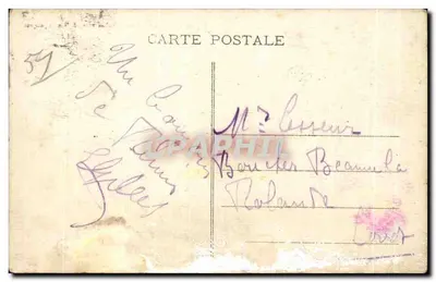 Reims — Place d'Éclon w kierunku Kościoła św. Jakuba — Wydawca: Y. Thuillier, Reims, n° 220 — Rewers