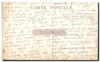 Grenoble — Ogólny widok — Plac Bastilii i Cours Saint-André — Widok wykonany z Jardin des Dauphins — E.R. — Rewers